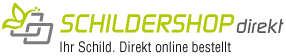 Schilder direkt online bestellt